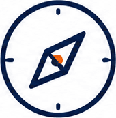 Pictogramme boussole